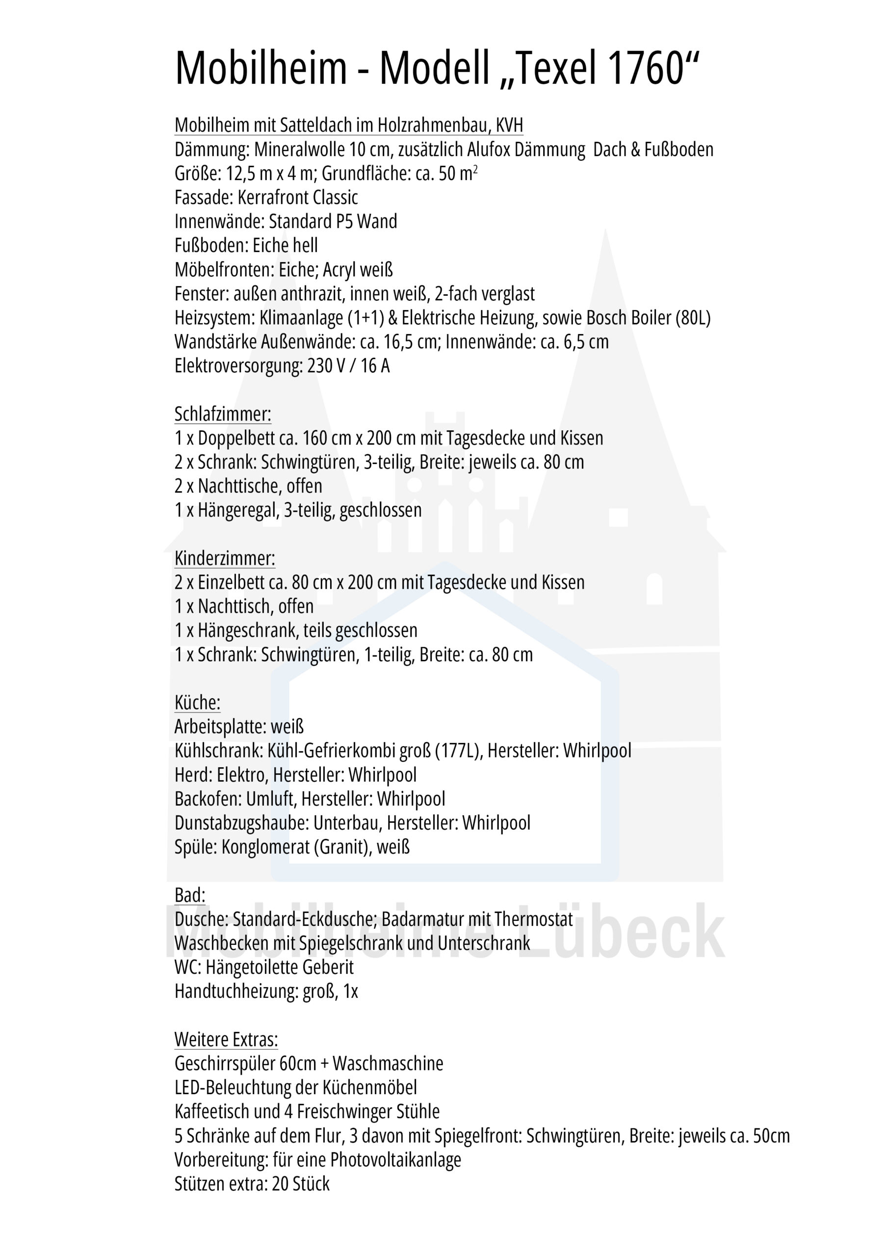 Texel1760Ausstattungsliste